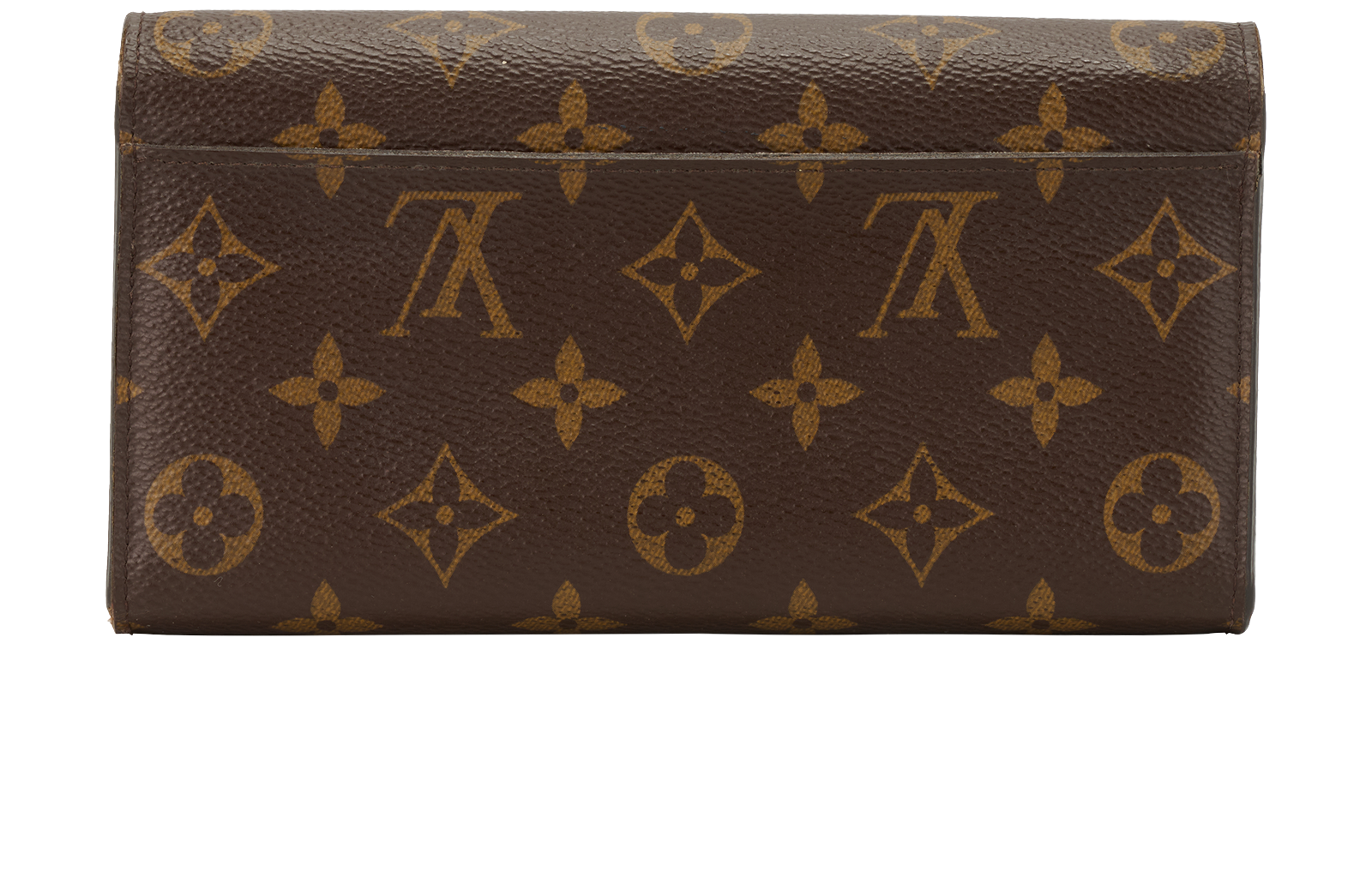 Louis Vuitton Sarah Wallet, &pound;220, Accessories, Brown, Canvas, Back view